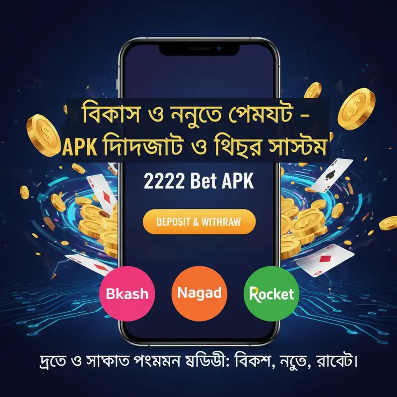 2222 Bet APK পেমেন্ট পদ্ধতি
